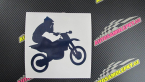 Samolepka Motorka 027 pravá motokros