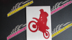 Samolepka Motorka 035 levá motokros
