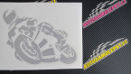 Samolepka Motorka 040 levá road racing