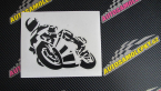 Samolepka Motorka 040 levá road racing