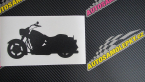 Samolepka Motorka 045 levá Harley Davidson