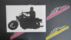 Samolepka Motorka 049 levá