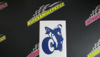 Samolepka Motorka 052 pravá
