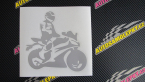 Samolepka Motorkář 005 pravá
