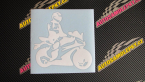 Samolepka Motorkář 005 pravá