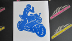 Samolepka Motorkář 006 pravá