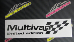 Samolepka Multivan limited edition pravá