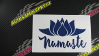 Samolepka Namaste 001 lotosový květ