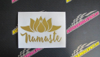 Samolepka Namaste 001 lotosový květ
