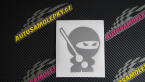 Samolepka Ninja baby 001 pravá