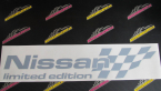 Samolepka Nissan limited edition pravá