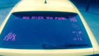 Samolepka No risk no fun 001
