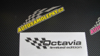 Samolepka Octavia limited edition levá