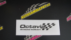 Samolepka Octavia limited edition pravá