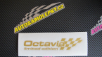 Samolepka Octavia limited edition pravá