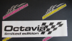 Samolepka Octavia limited edition pravá