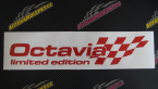 Samolepka Octavia limited edition pravá