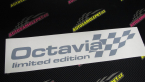 Samolepka Octavia limited edition pravá