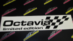 Samolepka Octavia limited edition pravá