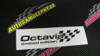 Samolepka Octavia limited edition pravá