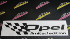 Samolepka Opel limited edition levá