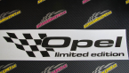 Samolepka Opel limited edition levá