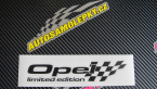 Samolepka Opel limited edition pravá