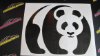 Samolepka Panda 001 pravá