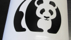 Samolepka Panda 001 pravá