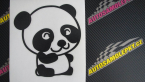 Samolepka Panda 002 pravá