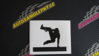 Samolepka Parkour 002 levá