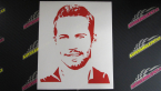 Samolepka Paul Walker 001 levá