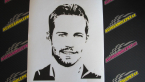 Samolepka Paul Walker 001 pravá