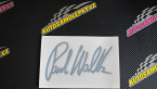 Samolepka Paul Walker 002 podpis