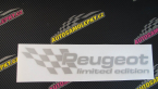 Samolepka Peugeot limited edition levá