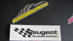 Samolepka Peugeot limited edition levá