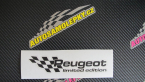 Samolepka Peugeot limited edition levá