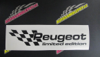 Samolepka Peugeot limited edition levá