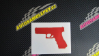Samolepka Pistole 003 levá
