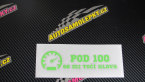 Samolepka Pod 100 se mi točí hlava 002