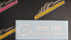 Samolepka Pod 100 se mi točí hlava 002
