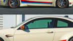Samolepka Polep na bok BMW 3 M Power - BMW 3 M Packet
