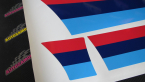 Samolepka Polep na bok BMW 5 M Power - BMW 5 M Packet