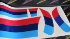 Samolepka Polep na bok BMW 5 M Power - BMW 5 M Packet