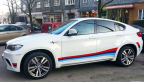 Samolepka Polep na bok BMW X6 M Power - BMW X6 M Packet