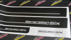 Samolepka Polep na bok Generation Six Volkswagen T4, T5, T6, T7 verze long