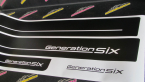 Samolepka Polep na bok Generation Six Volkswagen T4, T5, T6, T7 verze long
