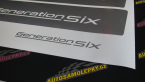 Samolepka Polep na bok Generation Six Volkswagen T4, T5, T6, T7 verze long