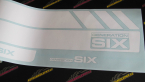 Samolepka Polep na bok Six generation Volkswagen T4, T5, T6, T7