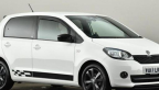 Samolepka Polep na bok Škoda Citigo šachovnice